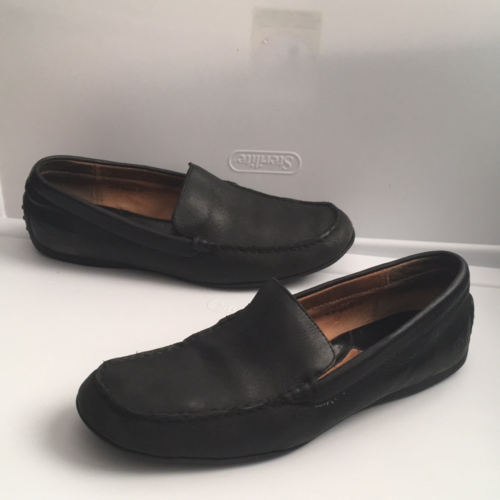 Born Hand Crafted QUALITY! leather loafers slip ons